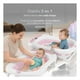 thumbnail image 2 of Bañera para Bebé con Termómetro Esquimal, Tina de Baño Plegable con Asiento Antideslizante Rosa, 2 of 7
