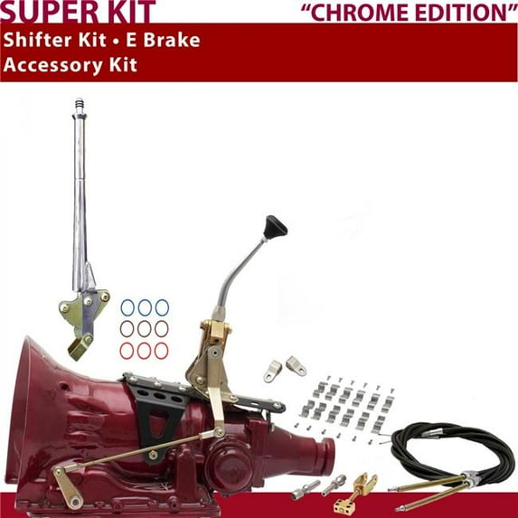 American Shifter PG Shifter Kit 8 in. E Brake Cable Clamp Clevis for D6A12