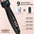 thumbnail image 6 of Terviiix 1.25" Thermal Brush, Ceramic Tourmaline Ionic Hair Curling Wand, 6 of 6
