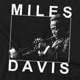 thumbnail image 2 of Miles Davis T-Shirt Monochrome Unisex Graphic Tee For Men & Women, 2 of 7