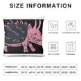 thumbnail image 5 of Throw Pillow Cover, Couch Pillow Covers, Sofa Pillow Covers, Crocodile Hippo Cartoon Animal, Pillow Covers Decorative, Throw Pillows Covers, 5 of 5