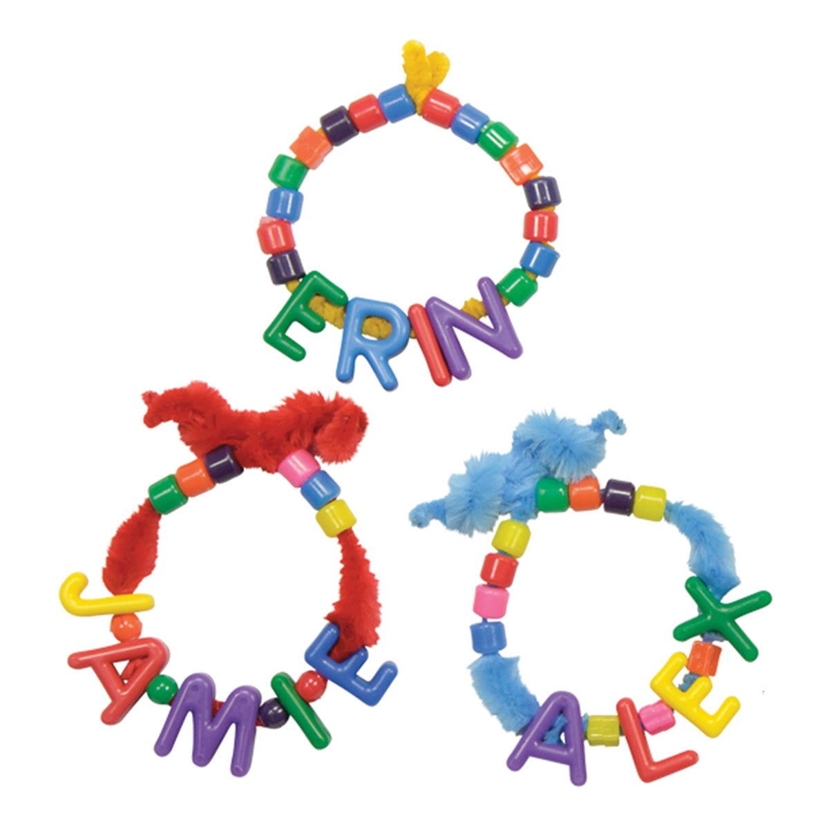 Roylco Uppercase Letter Beads – Colorful Alphabet Beads for Letter Recognition, Spelling, Literacy Activities, Fine Motor Skills & Crafting