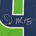 thumbnail image 3 of Autographed/Signed DK D.K. Metcalf Seattle Green Football Jersey Beckett BAS COA, 3 of 4
