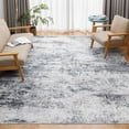 thumbnail image 3 of 8x10 Area Rugs for Living Room Rug Washable: Abstract Large Rug for Dining Room Bedroom Carpet Non Slip 8 by 10 Indoor Modern Nursery Home Office Blue Grey, 3 of 5