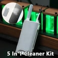 thumbnail image 2 of 5 In 1 Screen Cleaner Kit Camera Phone Tablet Laptop Screen Cleaning Tools Earphone Cleaning Brush Pen For Office, 2 of 7