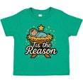 thumbnail image 3 of Inktastic Christmas Baby Jesus Nativity Scene 'tis the Reason Boys or Girls Toddler T-Shirt, 3 of 5