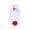 White, variant on Dog Chicken Costume Soft Crystal Fleece Pet Hoodie,Adjustable Wrap Puppy Transformation Outfit for Small Medium Dogs, Halloween Party Cosplay Clothes