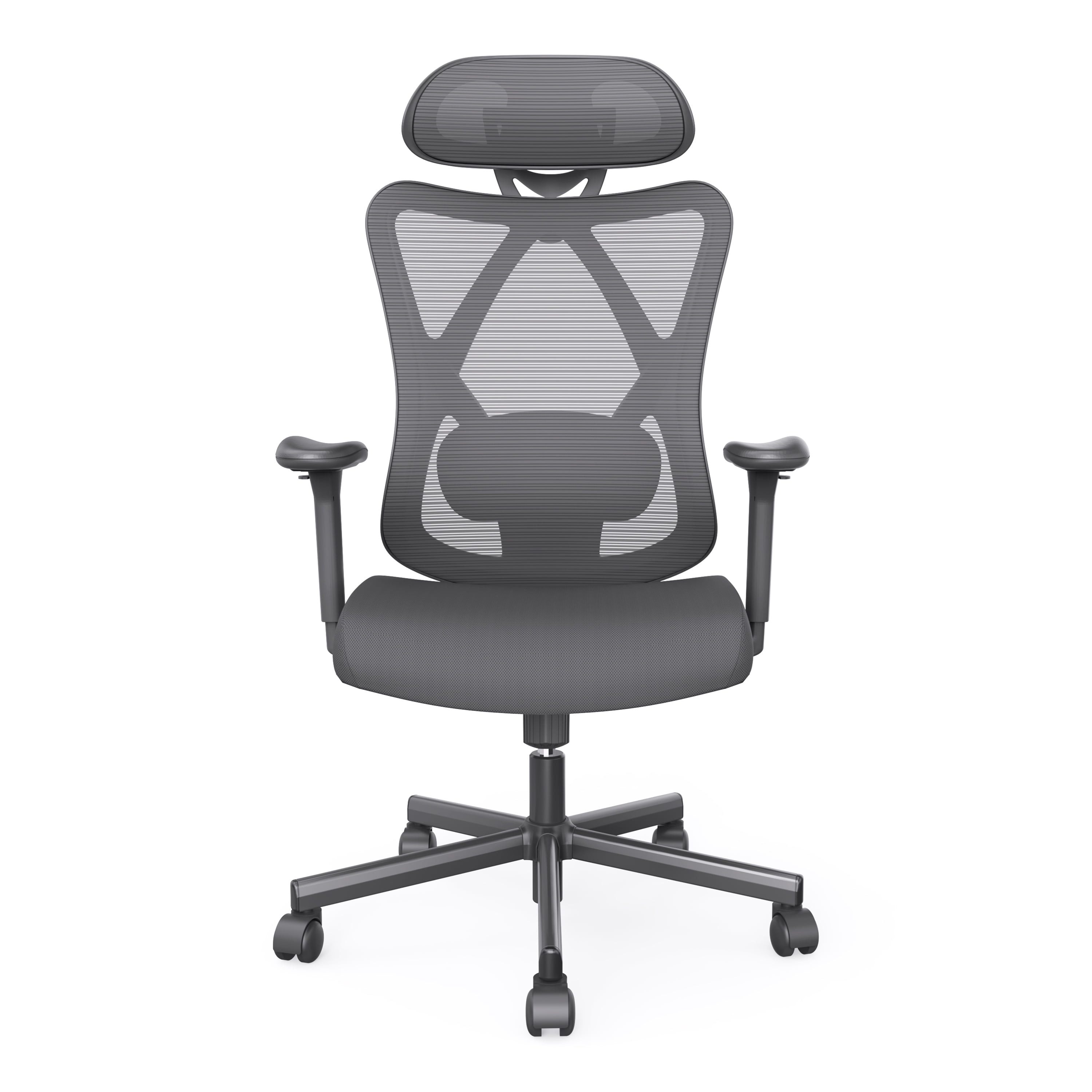 Furniture of America Kleckner Ergonomic Swivel Office Chair, Black