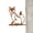 Rusty Fox, variant on Rusty Crafts Rooster/Fox Animal Silhouette Pile Metal Artwork Decorative Ground Plug Iron Art For Garden Improvement/Housewarming