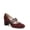 California Wine Red, variant on LifeStride Women's True Block Heel Mary Jane Dress Pump - Medium & Wide Width