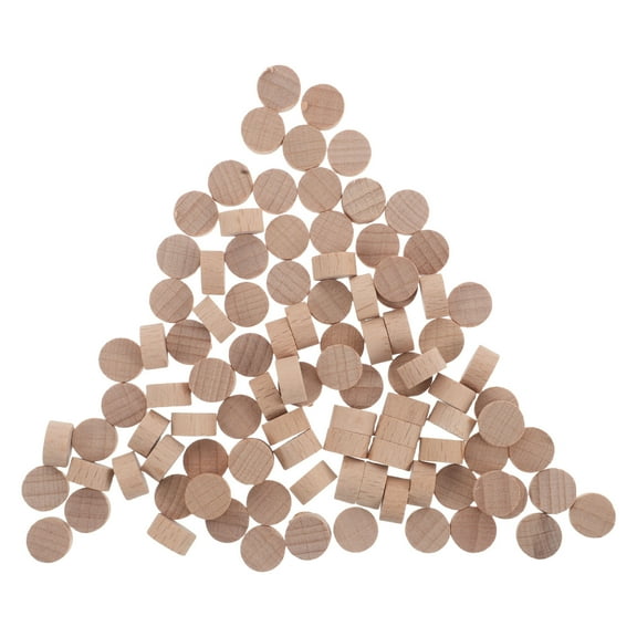SEWCHICS Circle Wood For Crafts Unfinished Wood Slice 200Pack