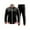 Black, variant on Casual Pants Set for Autumn and Winter Running Mens Tracksuit Sportswear Jogger for Men Jogging Suit Sportswear Sets