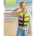 thumbnail image 5 of Swim Vest Life Jacket Youth,Adjustable Flotation Buoyancy Swimsuit Trainer Vests,Swimming Aid Jacket,Kayaking Fishing Sailing Watersports,Fit for 50-125 lbs, 5 of 7