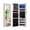01:White, variant on Skyhill Mirror Jewelry Cabinet,40in Jewelry Armoire Organizer ,Door or Wall Mounted, 6 LED Lights(White)