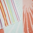 thumbnail image 3 of Mainstays Pink Scallops & Stripes Cotton Blend Beach Towels (2 count), 3 of 7