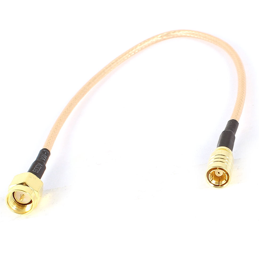 SMA F to MCX M RG316 Coax cable male jack plug straight Pigtail RF jump Any Long 