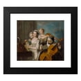 thumbnail image 2 of Philippe Mercier 17x15 Black Modern Framed Museum Art Print Titled - The Sense of Hearing (1744 to 1747), 2 of 5