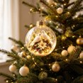 thumbnail image 5 of Liamobondopolis Glowing Christmas Story Ornament, Light Up Mini Scene with Peaceful Doves, Shatterproof Acrylic Hanging Decor, 3.94 Inches, 5 of 8