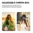 thumbnail image 2 of OULII 1Pack Small Camera Bag in Pink with Photo Storage Pocket for Mini 7+ Instant Film Camera, 2 of 8