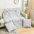 thumbnail image 2 of Uutvery Multi-Function Cotton Linen Pillow Quilt, 2-in-1 Pillow and Blanket for Car, Office, Travel, Air Conditioning Cover, Portable Comfort, 47.24x62.99 Inches, 2 of 6