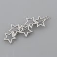 thumbnail image 1 of Chic Hollow Stars Pinza cabello Pinza cabello Agarre Soporte Accesorios cabello , Plata, tal como se describe Yinane Pinzas para el cabello, 1 of 4