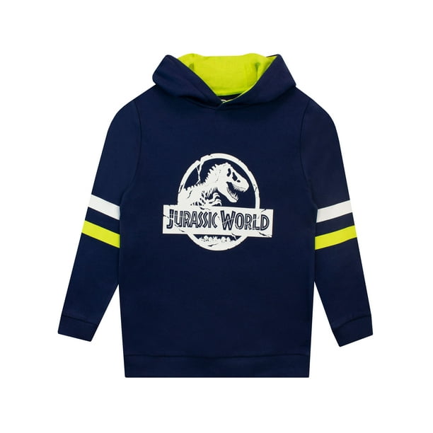 Jurassic World Boys Hoodie Blue Sizes 614