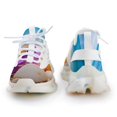 thumbnail image 4 of Seashell On The Beach Fashion Women's Nurse Shoes Casual Flat Sneaker Print Ladies Lace Up Light Walking Shoe Breathable Footwear, 4 of 8