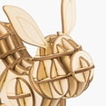 thumbnail image 3 of Build Your Own 3D Wooden Assembly Puzzle Wood Craft Kit Model, Linglong Rabbit, 3 of 4