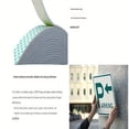 thumbnail image 5 of 1Roll (1.0" x 177" ) Double Sided Foam Tape, Heavy Duty Mounting 3MM Self-Adhesive Mounting Tape Indoor  Waterproof for Walls, Doors, Wood, Metals, Glass, Papers, 5 of 7