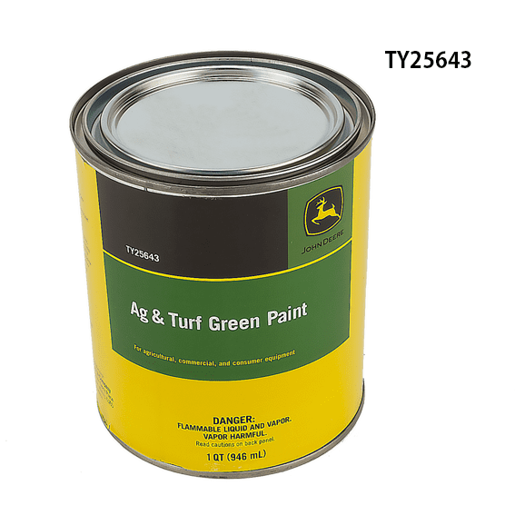 John Deere Green Paint Quart Can Ty25643 Com - John Deere Green Paint Color Code