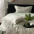 thumbnail image 3 of Zhuge Bed Sheets Set, Bedding Sheets Pillowcases Kit, Twin Bed Set, Hotel Bedding, Home Decor(Green), 3 of 5