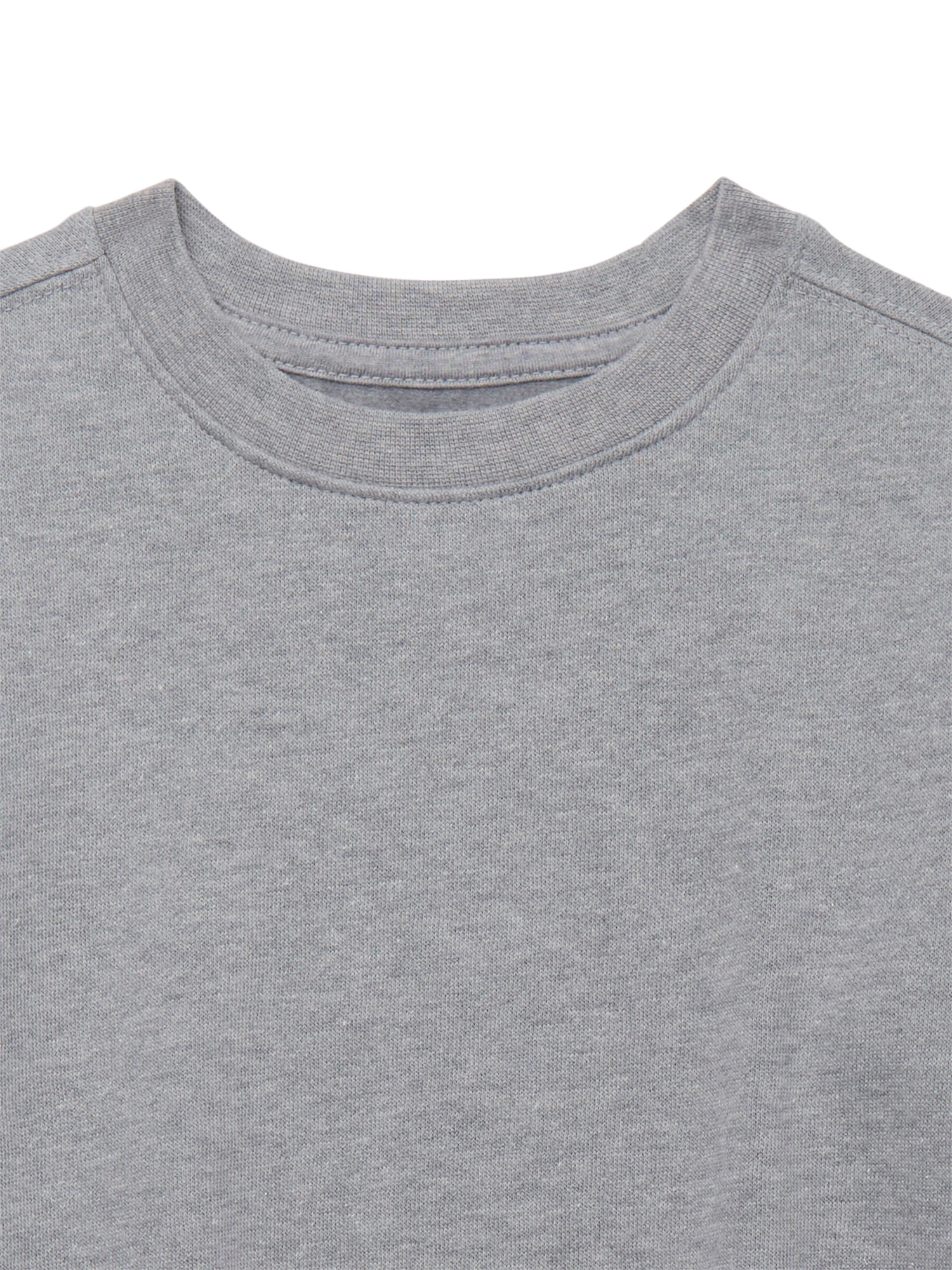 Athletic Works Boys Fleece Sweatshirt, Sizes 4-18 and Husky
