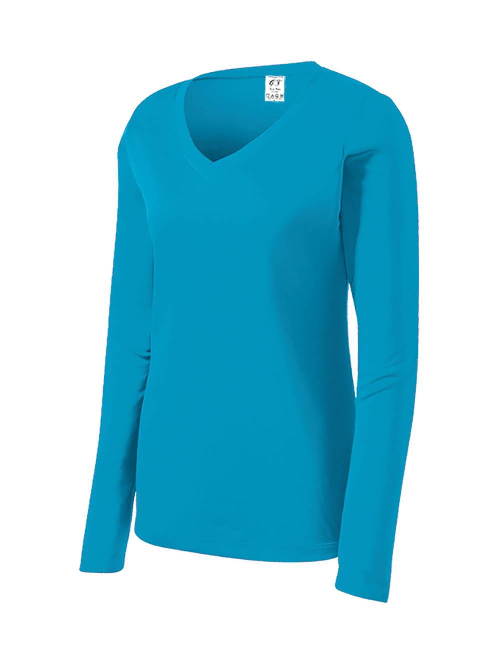 Gravity Threads T-Shirt à Manches Longues pour Femmes - Bleu Atomique - Moyen