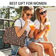 thumbnail image 5 of Large Capacity Tote Bag,Red Dog Art Footprint Handbag Fashion Luxury Tote Bag,15.7"x13"x 5.1" Inches,Laptop Compatible, 5 of 6