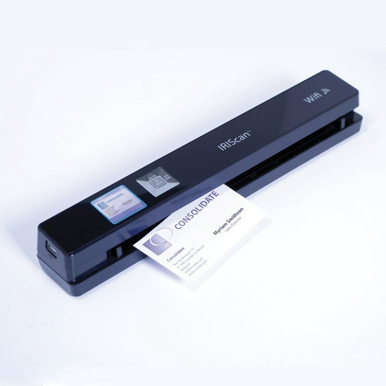 IRIScan Anywhere 3 Wireless Portable 1200 dpi Color Scanner with WiFi 