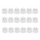 thumbnail image 1 of 18 velas solares tipo té, sin llama, para exteriores, LED, impermeables, recargables (1,5 x 1,4 pulgadas), 1 of 4