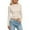 Beige, variant on GJSYRH Womens Ribbed Long Sleeve T Shirts Crew Neck Fall Basic Tight Tops Fitted Casual Going Out Workout Cotton Fall Tops
