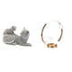 thumbnail image 1 of Estatua de gato, figura de escritorio, soporte para botellas, estante de hierro, diseño artístico de resina, ideal para regalar, decoración del hogar,, 1 of 8