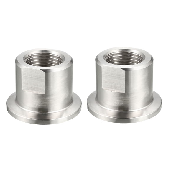 Uxcell 2 Pcs Conector de tubería hembra 1/2" NPT a abrazadera OD 40mm