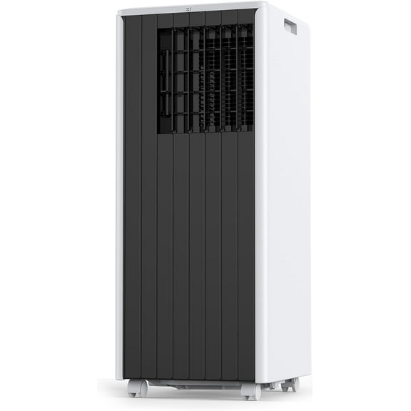 Rugerasy 8000 BTUPortable Air Conditioner,Up to 350 Sq Ft. Smart Portable AC Unit with Follow Me Remote,3 IN 1 Ac Unit Dehumidifier,Fan,Cools Up Suitable for Bedroom