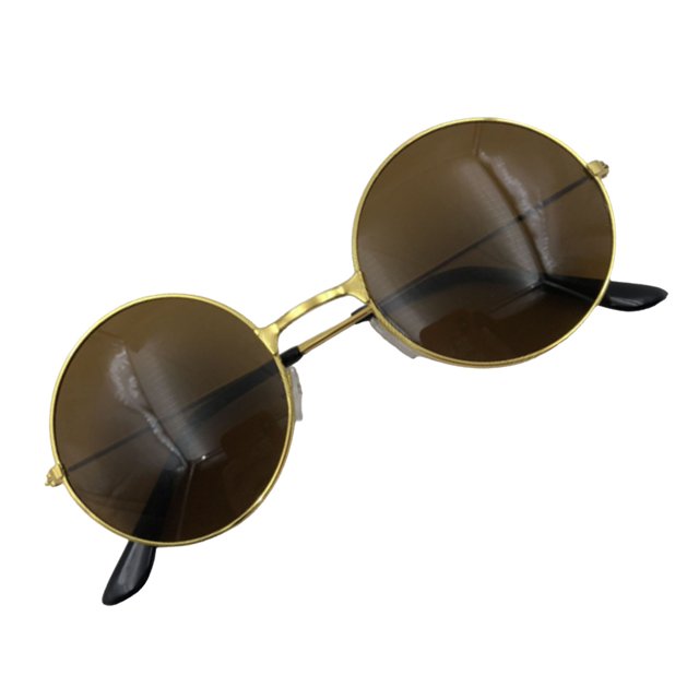 Seitruly Sun Eyewear Pragmatic Sunshade Multi-colores Gafas de sol Marco de metal Estilo novedoso para mujeres Golden, Tea Color Type3 NO3 Seitruly CE011592-09B