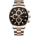 thumbnail image 2 of Resicozy Mens Watches Quartz Watch Classic Numeral Watch for Business Casual Hands Mens Wrist Watches Rose Gold, 2 of 6