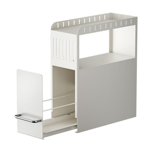Organizador de especias, organizador de encimera de cocina con cajón, estante de especias extensible resistente que ahorra espacio para oficina