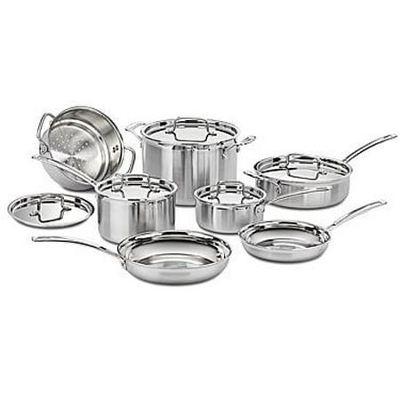 - Cuisinart 12-Piece MultiClad Cookware Set
