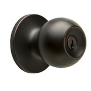 Hyper Tough Keyed Entry Ball Style Doorknob, Oil-Rubbed Bronze Finish