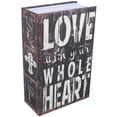 thumbnail image 1 of Veeki Security Dictionary, Dictionary Book Secret Safe Security Box, Money Cash Jewelry Lock Box for Hiding Valuables(LOVE type)-0518, 1 of 5