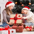 thumbnail image 5 of Rollo de pegatinas navideñas, 500 piezas, etiquetas circulares navideñas, etiquetas decorativas para sobres, tarjetas, cajas de regalo, 5 of 5