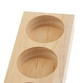 thumbnail image 3 of Abbracc Natural Wood Essential Oil Display Stand Rack Holds 6 Bottles 30ml Storage Organizer Tray Case for Aromatherapy Oils Displaying, 1.39inch, 3 of 9