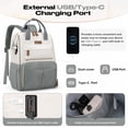 thumbnail image 3 of Maelstrom Travel Backpack for Women Men,Laptop Backpack Fits 15.6-17.3 Inch Laptop Water Resistant Carry On Backpack, 3 of 9