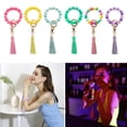 thumbnail image 2 of Fluorescent Bead Keychain with Silicone for Bracelet Car for Chain Wristlet for Wom, 2 of 11